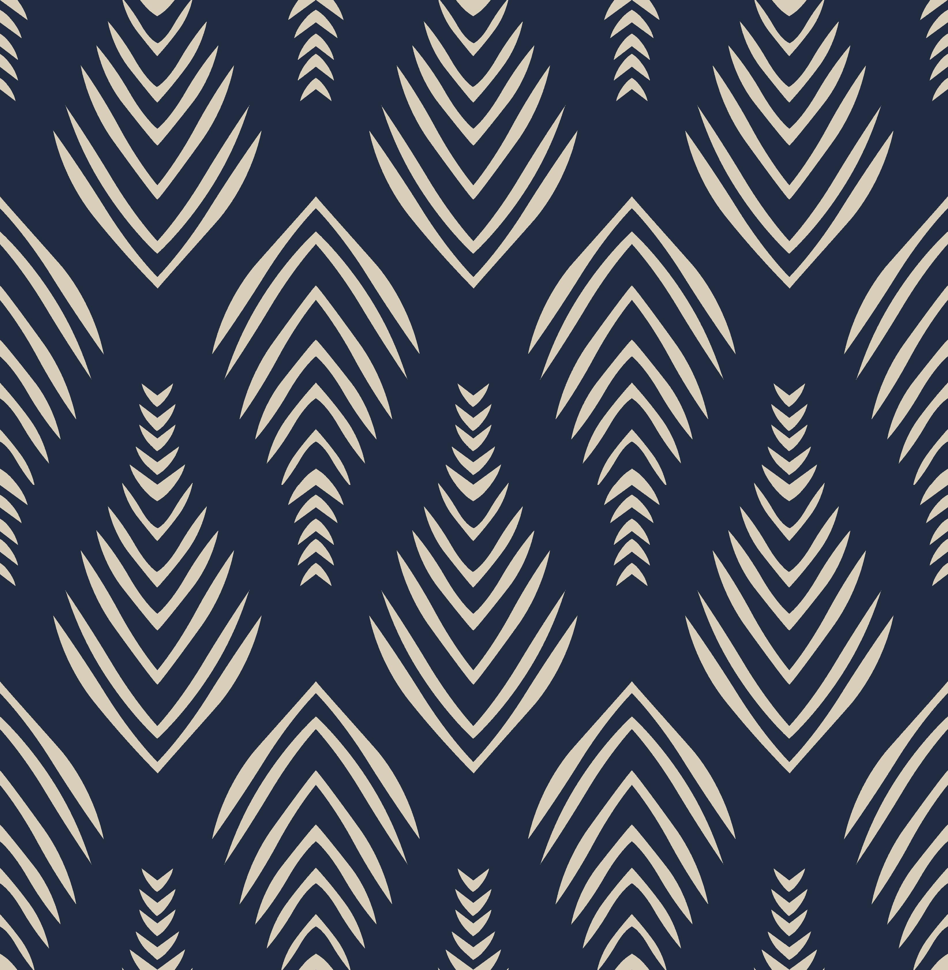 GEOMETRIC WZ. 7 - dzianina pętelkowa z elastanem ITY