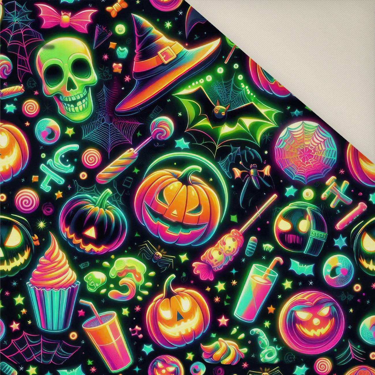 HALLOWEEN wz.24- Welur tapicerski