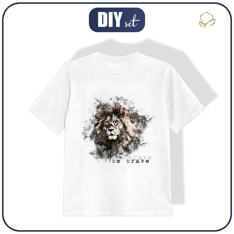 T-SHIRT DZIECIĘCY - BE BRAVE (BE YOURSELF) - single jersey