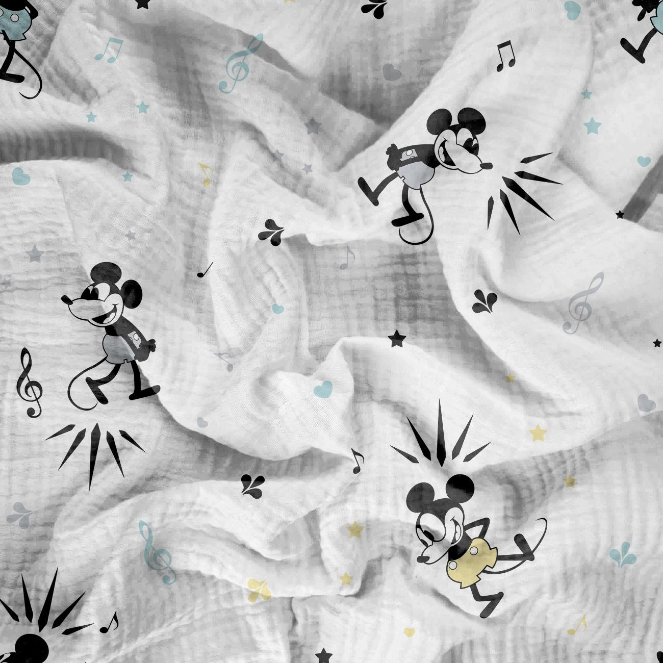 MOUSE WZ. 7 - Muślin bawełniany