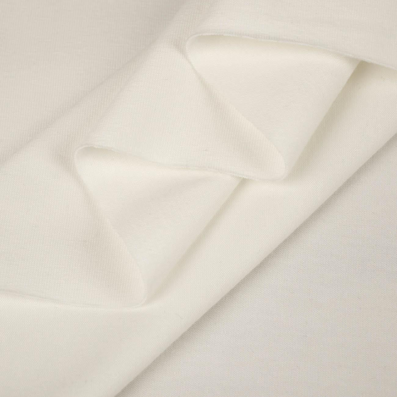 Dzianina t-shirt z elastanem TE210 - Cloud Dancer/ ECRU (D-02) 