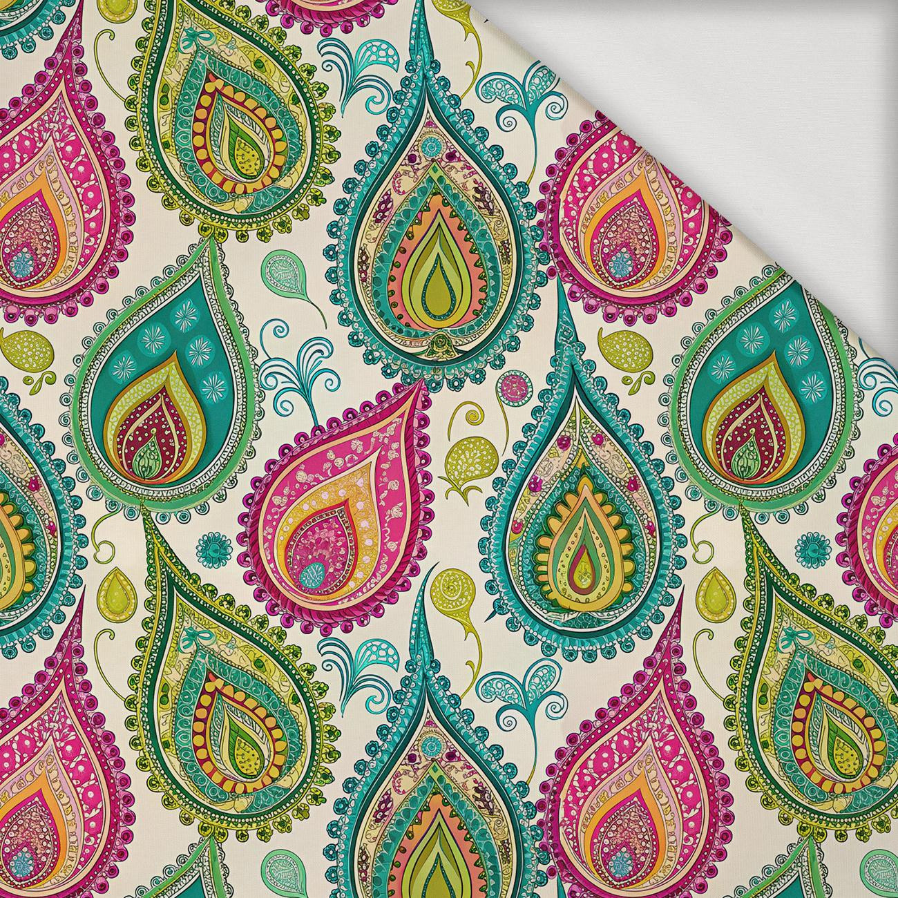 PAISLEY wz.11 - Jersey wiskozowy PAISLEY wz.11 - Jersey wiskozowy