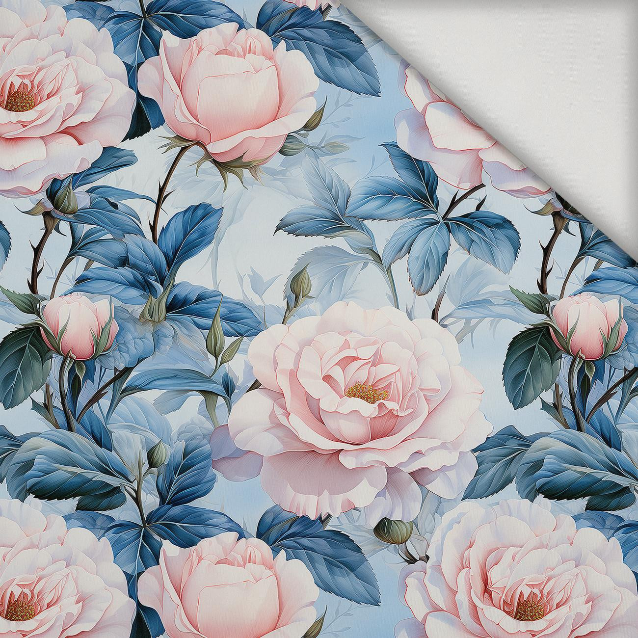 PASTEL FLOWERS WZ.14 - lycra 300g