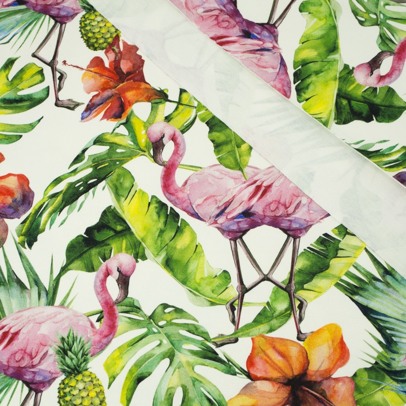 TROPIKALNA PRZYRODA - dresówka pętelkowa SP250