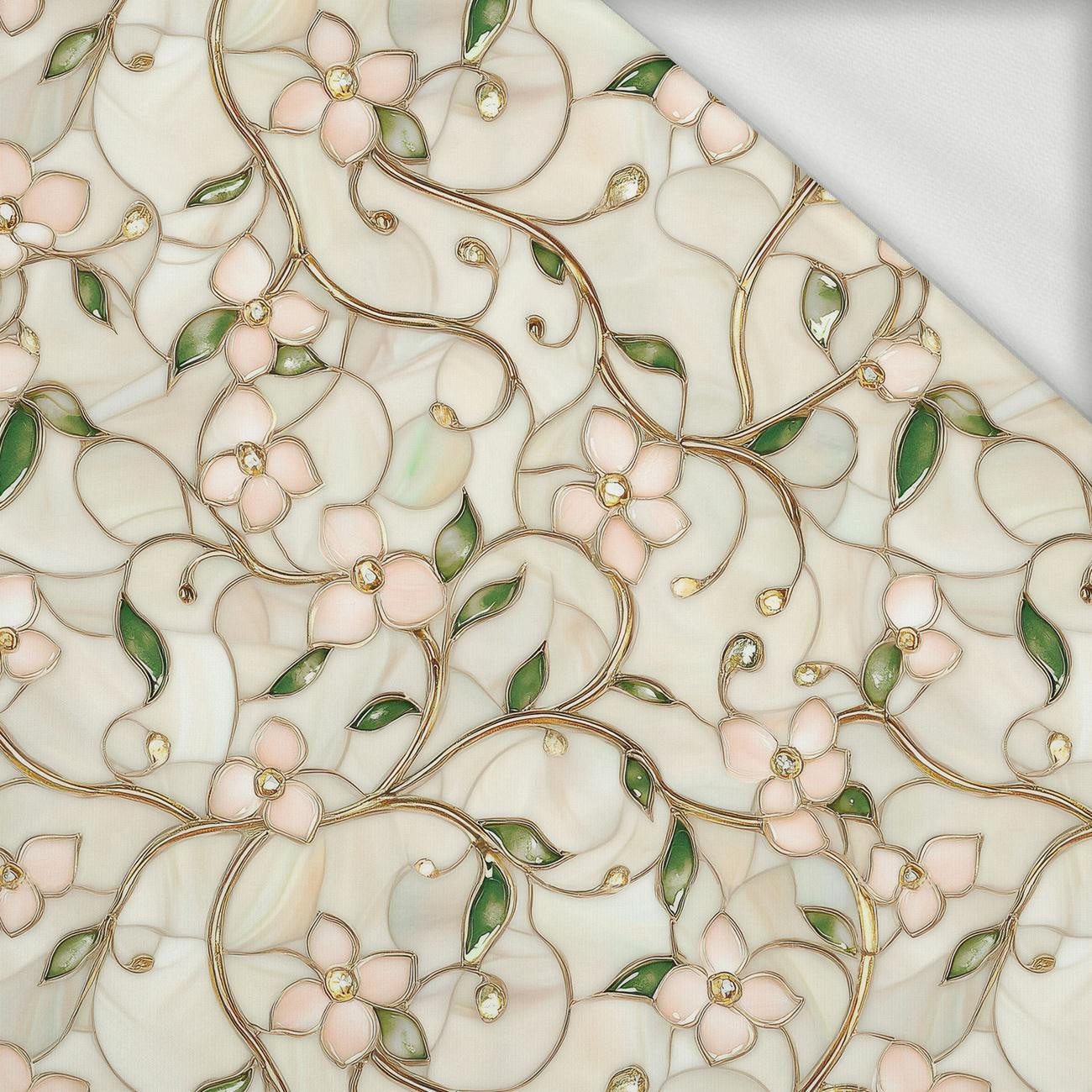 STAINED GLASS WZ. 18 - lekka dzianina drapana