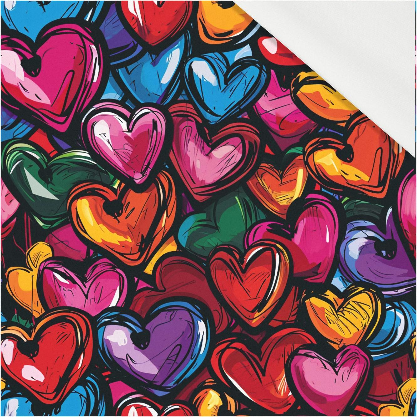 VALENTINE'S DAY 11 - dresówka pętelkowa