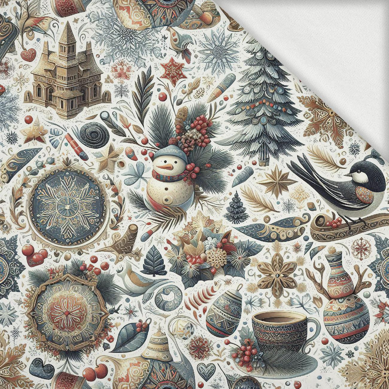 Vintage Christmas wz.22 - dresówka pętelkowa