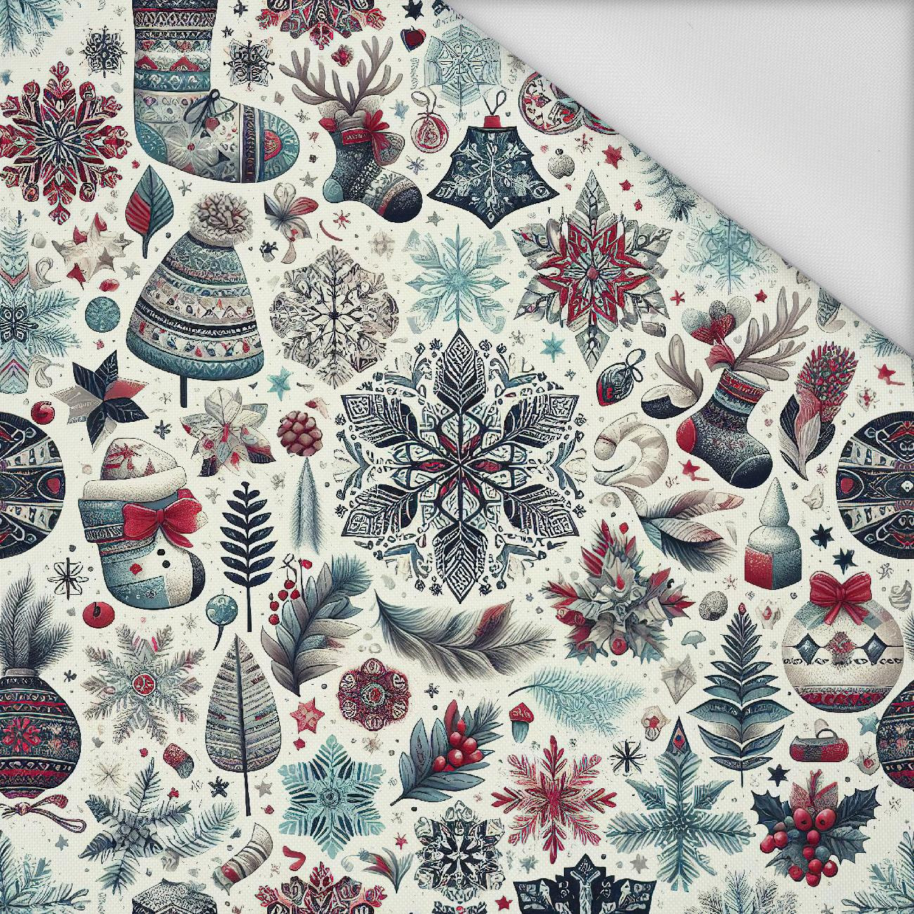 Vintage Christmas wz.30 - tkanina wodoodporna