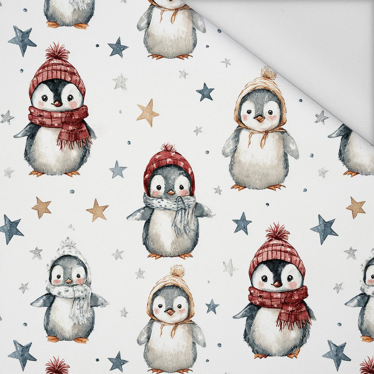 WINTER ANIMALS WZ.4 - tkanina wodoodporna