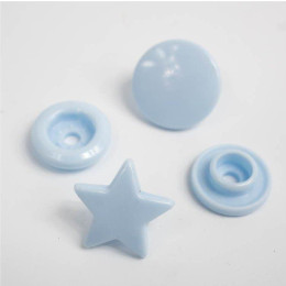 Napy KAM gwiazdka 12mm - Baby blue 10kpl