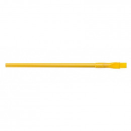 Ołówek kredowy krawiecki do tkanin z pędzelkiem - żółty