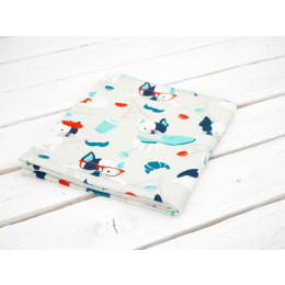 J ADORE PARIS / aqua - Jersey wiskozowy WE210