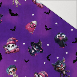 Cute Halloween wz. 6 - Hydrofobowa dzianina drapana 