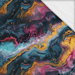 ABSTRACTION wz.20 - dzianina pętelkowa z elastanem ITY