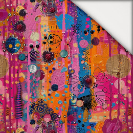 ABSTRACTION WZ.39 - lekka dzianina drapana