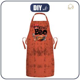 FARTUSZEK - KING BBQ - zestaw do uszycia
