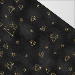 BLACK & GOLD GLAMOUR wz. 7 - Hydrofobowa dzianina drapana 