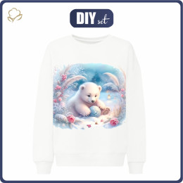 DZIECIĘCA BLUZA (NOE) - Christmas animal wz. 1 - zestaw do uszycia