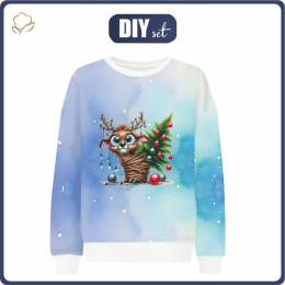 DZIECIĘCA BLUZA (NOE) - Christmas animal wz. 3 - zestaw do uszycia