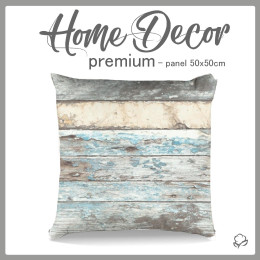 PANEL PODUSZKOWY - DESKI / niebieskie - HOME DECOR PREMIUM