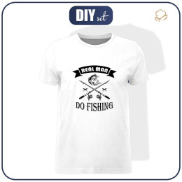 T-SHIRT MĘSKI - DO FISHING - single jersey