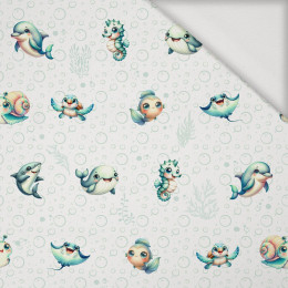 SEA ANIMALS WZ. 2 - Jersey wiskozowy