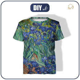 T-SHIRT DZIECIĘCY - IRYSY (Vincent van Gogh) - zestaw do uszycia