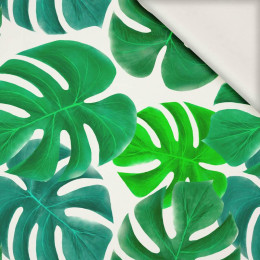 MONSTERA wz. 1 (zielony) - tkanina wiskozowa