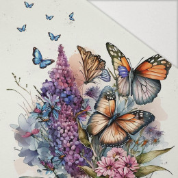 BEAUTIFUL BUTTERFLY WZ. 1 - PANEL (60cm x 50cm) Hydrofobowa dzianina drapana 