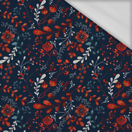FOLKOWY FLORAL wz. 1 / czerwony (FOLKOWY LAS) - Thermo lycra