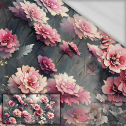 VINTAGE FLOWERS WZ. 3 - PANEL (80cm x 155cm) - Thermo lycra