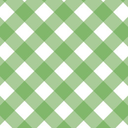 SKOŚNA KRATA / zielony  ( GREEN ) - dresówka pętelkowa