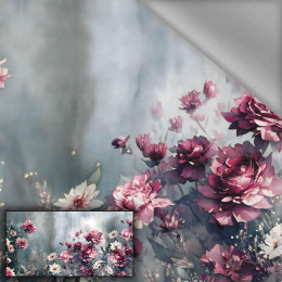 VINTAGE FLOWERS WZ. 4 - panel panoramiczny (80cm x 140cm) softshell light