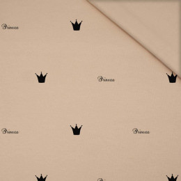 PRINCESS (MINIMAL)  / beżowy - Single Jersey 