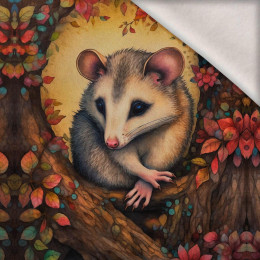 BOHO MOUSE - PANEL (75cm x 80cm) dzianina drapana z elastanem ITY