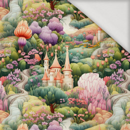 FAIRY WORLD wz.3 (GARDEN) - Jersey wiskozowy