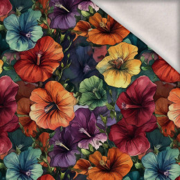 FLOWERS WZ.48 - lekka dzianina drapana