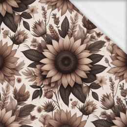 FLOWERS WZ.7/ Mocha Mousse  - lycra 300g