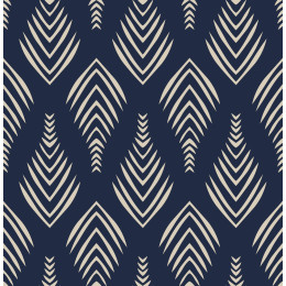GEOMETRIC WZ. 7 - dzianina pętelkowa z elastanem ITY