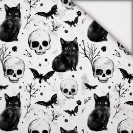 HALLOWEEN WZ. 48 - lekka dzianina drapana