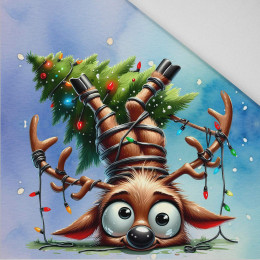 Christmas animal wz. 9 - panel (60cm x 50cm) Panama 220g