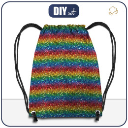 WORKOPLECAK - HOLOGRAPHIC RAINBOW wz. 2 - zestaw do uszycia