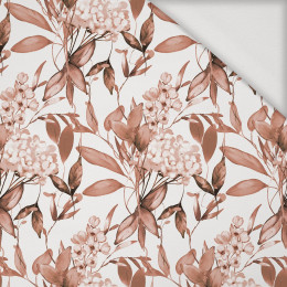 FLOWERS WZ.11/ Mocha Mousse  - Jersey wiskozowy