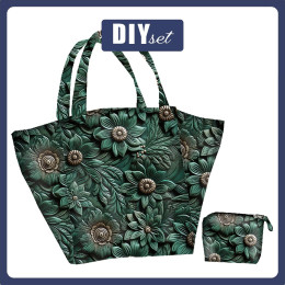 Torba XL z saszetką 2 w 1 - LEATHER PATTERN WZ.14 - zestaw do uszycia