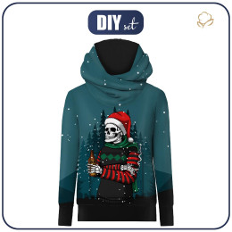 BLUZA HYDROFOBOWA UNISEX - JOLLY SKELETON - zestaw do uszycia