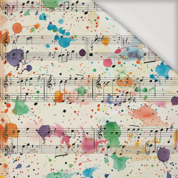 MUSIC NOTES WZ. 1 - Jersey wiskozowy