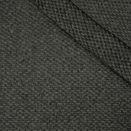 GRAFITOWA - dzianina swetrowa typu Boucle