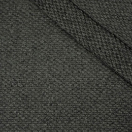 50CM GRAFITOWA - dzianina swetrowa typu Boucle