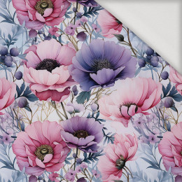 PASTEL FLOWERS WZ.17 - Jersey wiskozowy