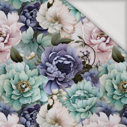 PASTEL FLOWERS WZ.18 - Jersey wiskozowy